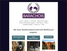 Tablet Screenshot of barachois.co.uk